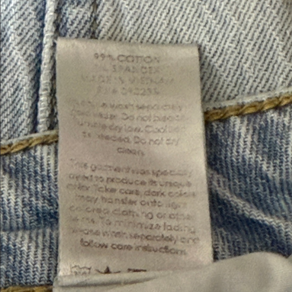 PacSun Sky Blue Stretch 90's Boyfriend Jeans Size 29 - Picture 9 of 9
